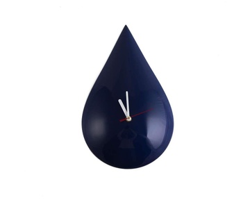Wall clock "Drop of Navy" by Atlier Article