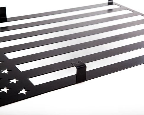 Wall Art // Metal USA flag // by Atelier Article, Black