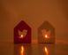 Metal Candle holders / A Pair of Twitter birds // by Atelier Article, Assorted