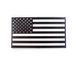 Wall Art // Metal USA flag // by Atelier Article, Black