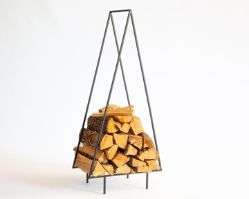 Log holder // Firewood Storage for indoors or outdoors "Tree" by Atelier Article