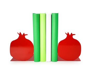 Bookends / Pomegranate / Kitchen bookends / by Atelier Article, Red