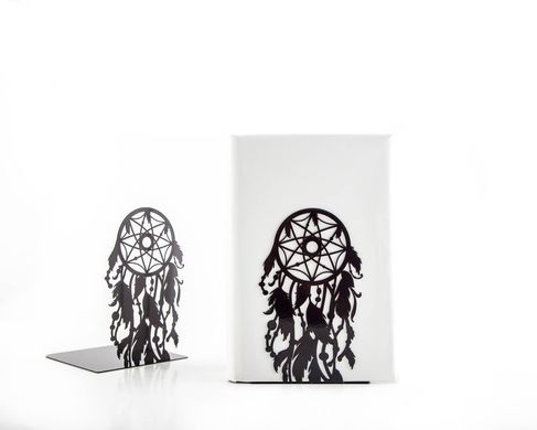 One Decorative bookend // Dream catcher // modern functional decor for dreamers by Atelier Article, Black