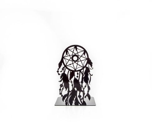 One Decorative bookend // Dream catcher // modern functional decor for dreamers by Atelier Article, Black