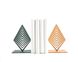 Metal Bookends "Geometrical Sprout" functional decor by Atelier Article, Assorted
