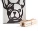 One Decorative bookend // French bulldog // Functional modern decor for dog lover by Atelier Article, Black