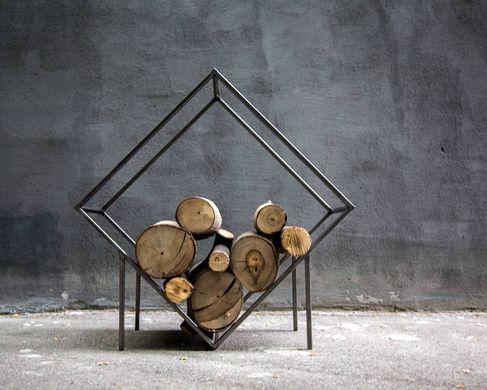 Firewood storage fot Indoors Kvadrat Log holder by Atelier Article