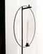 Candle holder "High Ring" by Atelier, Black