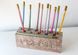 Pencil holder // Desk organizer for pencils, brushes and pens // Create // by Atelier Article, Brown