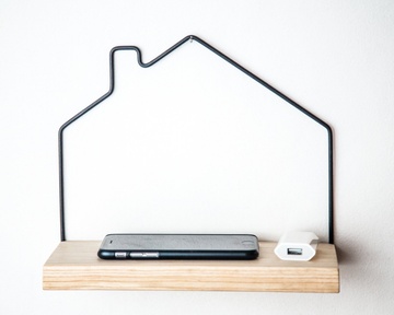 Mini shelf "House" by Atelier Article, Assorted