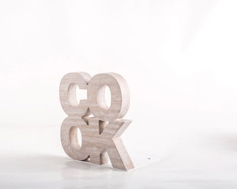 Kitchen bookend // CookOne Wooden edition // by Atelier Article, Beige