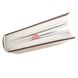 Metal Bookmark "Flying Pig." Small bookish gift for avid readers., Pink