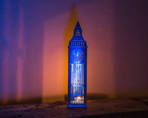 Tin Lantern candle holder "Big Ben: by Atelier Article