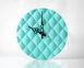 Wall clock "Glossy Round Rombus" by Atelier Article