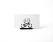 Place card holder // wedding theme party Bicycle // by Atelier Article, Black