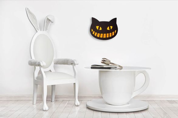 Cheshire Cat LED wall sign