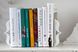 Unique Metal Bookends «Brackets» white edition by Atelier Article, White