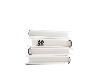 Metal Bookmark "Into Adventure" by Atelier Article, Black