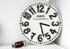 Wall clock "Paris" Black and white edition by Atelier Article, Assorted