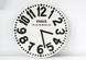 Wall clock "Paris" Black and white edition by Atelier Article, Assorted