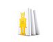Metal Bookend for kids room // Robot // by Atelier Article, Yellow