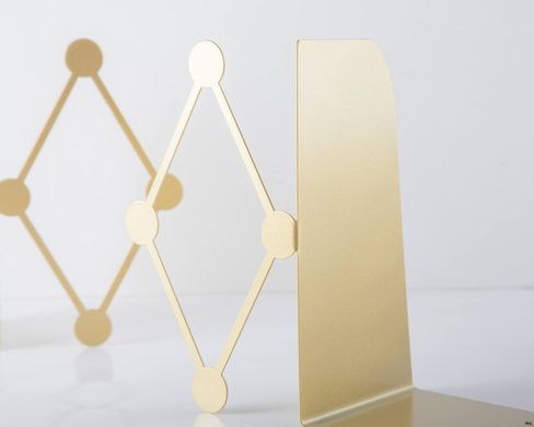 «Circus Diamond bookends» Golden edition by Atelier Article, Golden