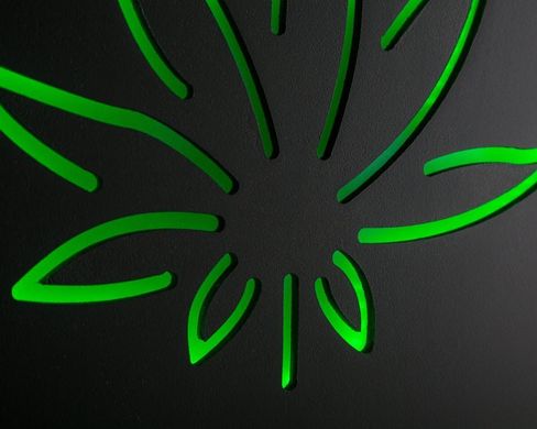 LED Sign // Wall Art // High Life // Handmade // by Atelier Article, Green