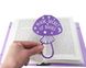 Metal Bookmark Magic of Books, Purple