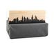 Metal bookmark / Cityscape New York City / by Atelier Article, Black