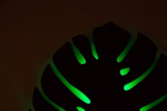 Wall light Monstera led technology // Wall Art // by Atelier Article, Green