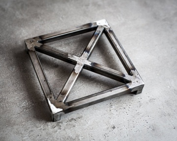Modern trivet Industrial by Atelier Article. Designed and made in Ukraine.
