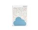 One metal bookend "Cloud" by Atelier Article, Blue