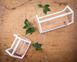 Wire frame plant pot holder // House II // by Atelier Article, White