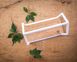 Wire frame plant pot holder // House II // by Atelier Article, White