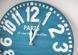 Wall clock "Paris bleu" by Atelier Article
