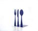 Metal Kitchen bookends / Silverware in blue / by Atelier Article, Navy