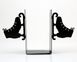 Metal Bookends / Black Ice skates / by Atelier Article, Black