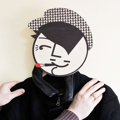 Unique hook - hanger - mask // Bonnie and Clyde // by Atelier Article, Assorted
