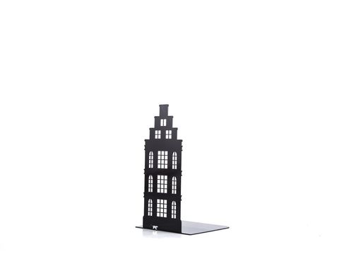 Metal Bookend Amsterdam // by Atelier Article, Black