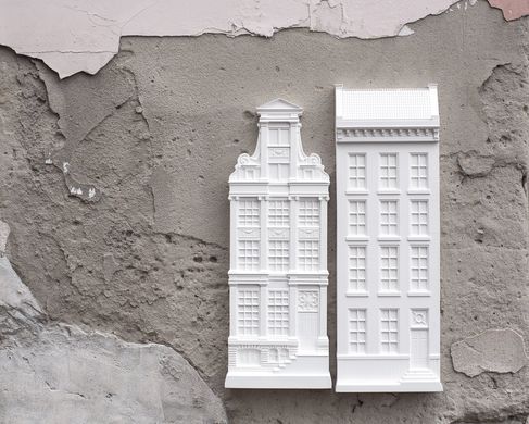 European Plaster Model Facade by Atelier Article, White