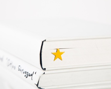 Metal Bookmark "Yellow STAR" by Atelier Article, Yellow