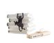 Metal bookmark "Cat's Library" by Atelier Article, Black
