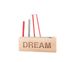 Desk organizer for pencils, brushes and pens // DREAM // by Atelier Article, Beige
