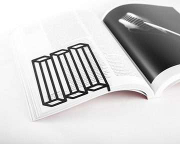 Unusual metal book bookmark // Optical illusion // Free shipping worldwide