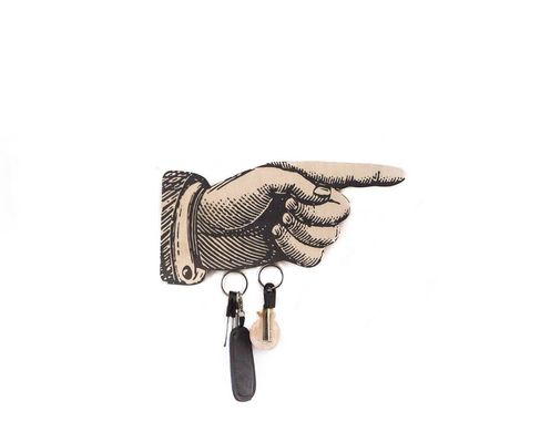 Magnet Key Wall Organizer // Pointing finger // by Atelier Article, Assorted