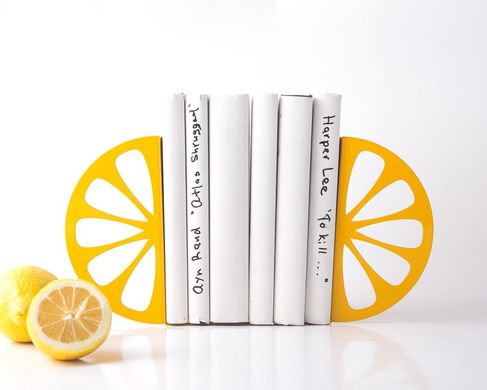 Kitchen Bookends «Lemons» by Atelier Article, Yellow