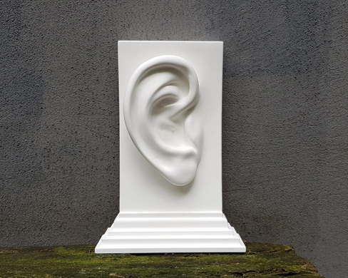 Plaster Bookends Ears