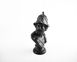 Mennelaus King of Sparta Ceramic Plaster Bust Statue Black edition, Black