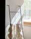 Blanket Display // Skinny Ladder storage with Support // by Atelier Article, Black