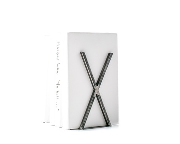 Decorative Bookend // Raw X factor // by Atelier Article, Gray